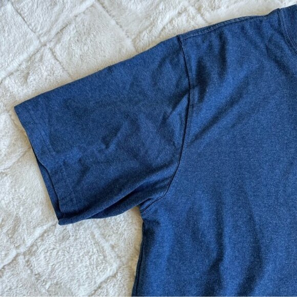 Carhartt | Navy Loose Fit Heavyweight Short Sleeve Pocket T-Shirt | Size Large - Picture 4 of 9